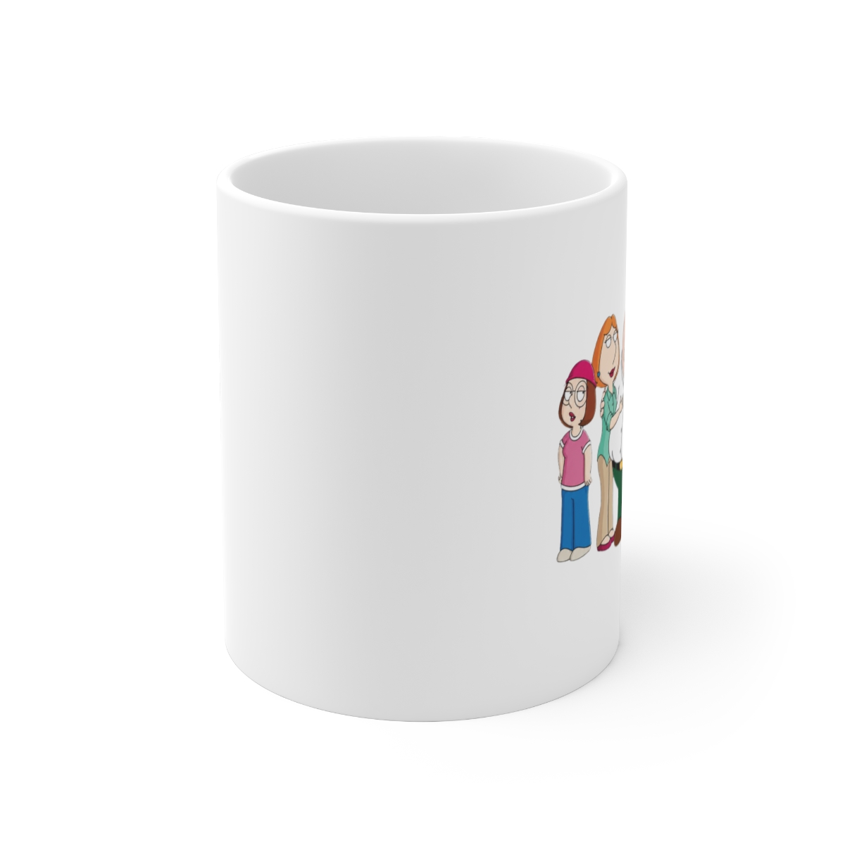 Family Guy Ceramic Rim Handle Colourful Mug - alternate angle 1, merchandise