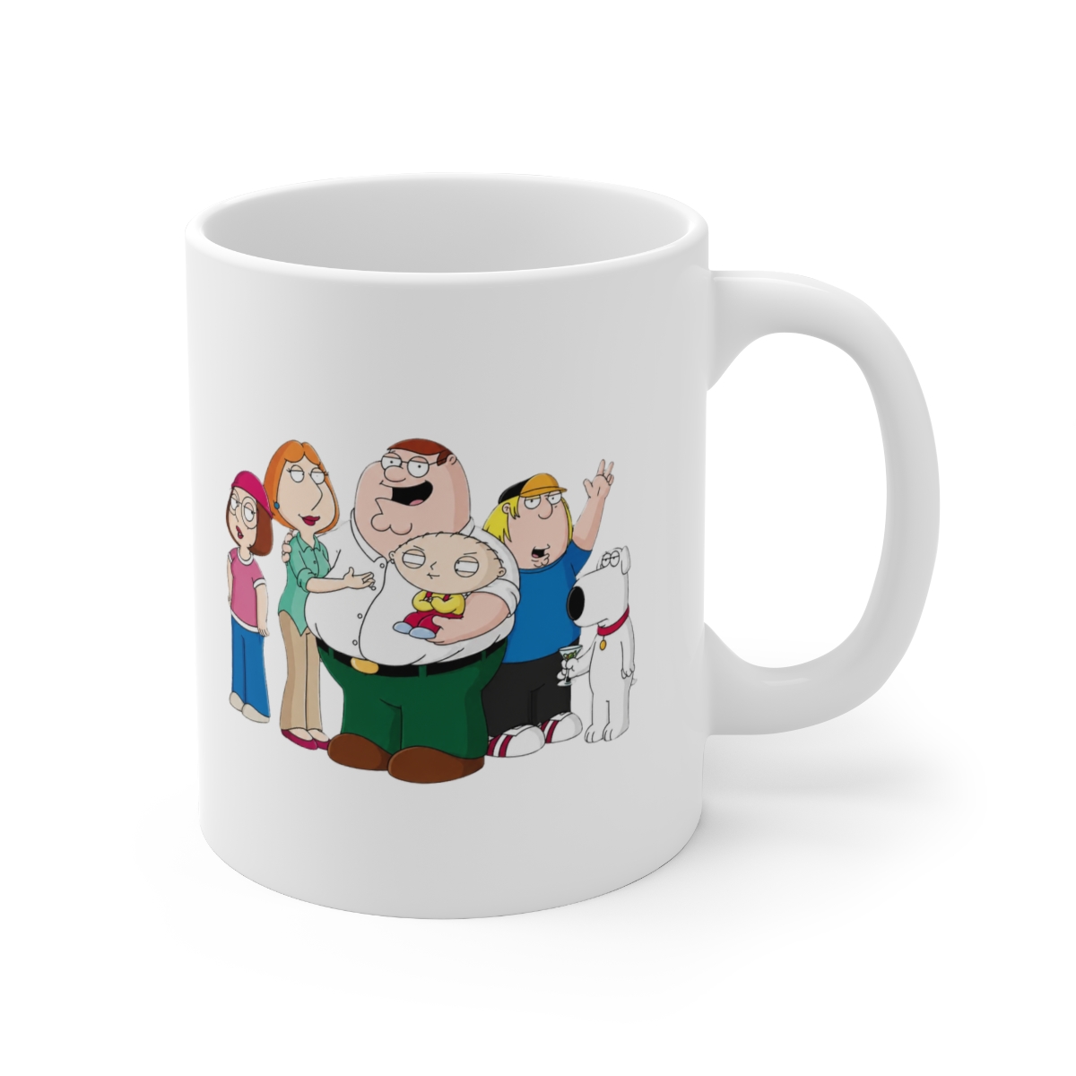 Family Guy Ceramic Rim Handle Colourful Mug