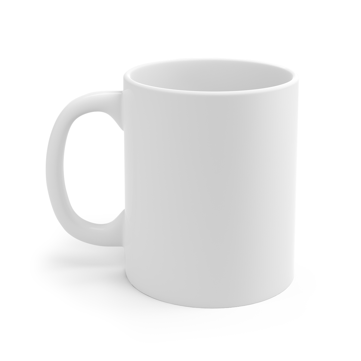 Family Guy "Epic Chicken Fight" White Mug - alternate angle 2, merchandise
