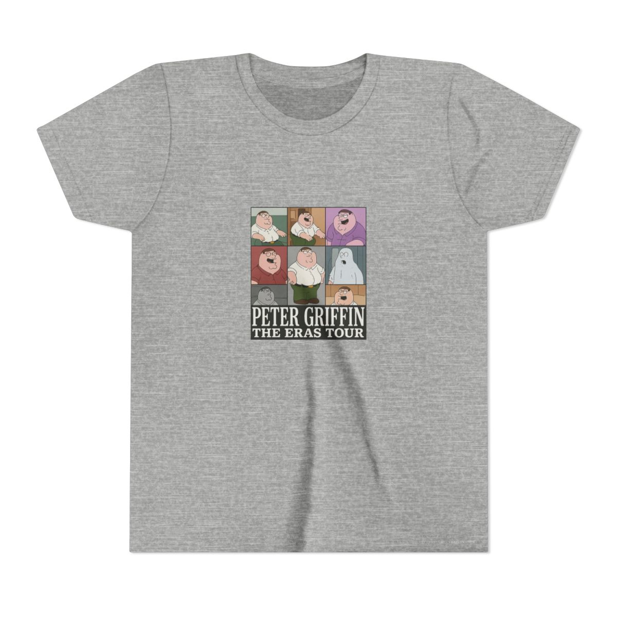 Family Guy "Peter Griffin The Eras Tour" Kids Tee - alternate angle 3, merchandise