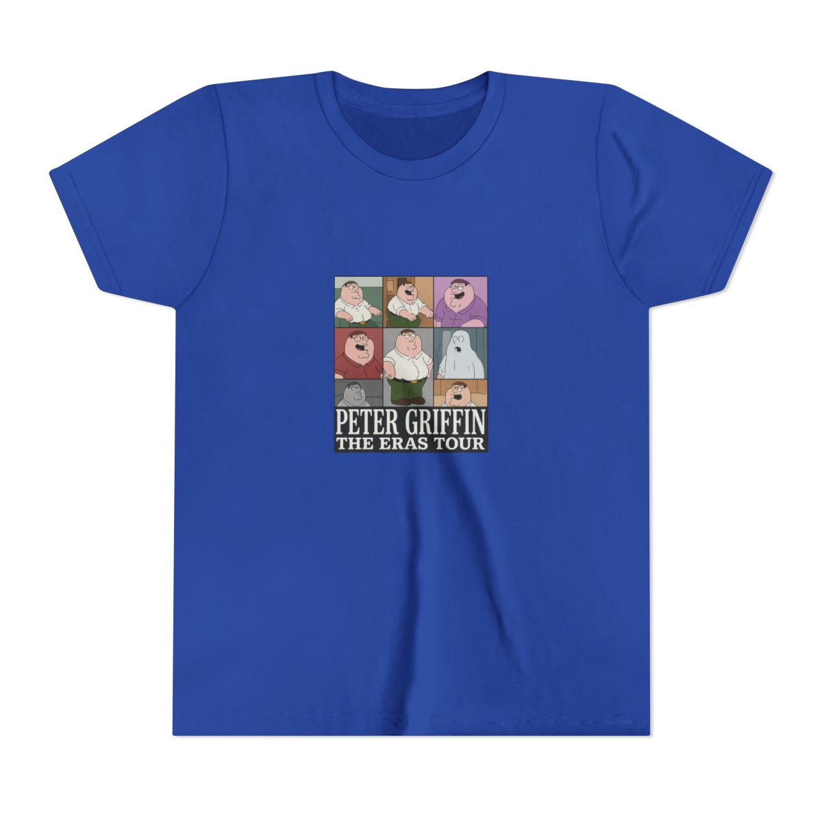Family Guy "Peter Griffin The Eras Tour" Kids Tee - alternate angle 4, merchandise