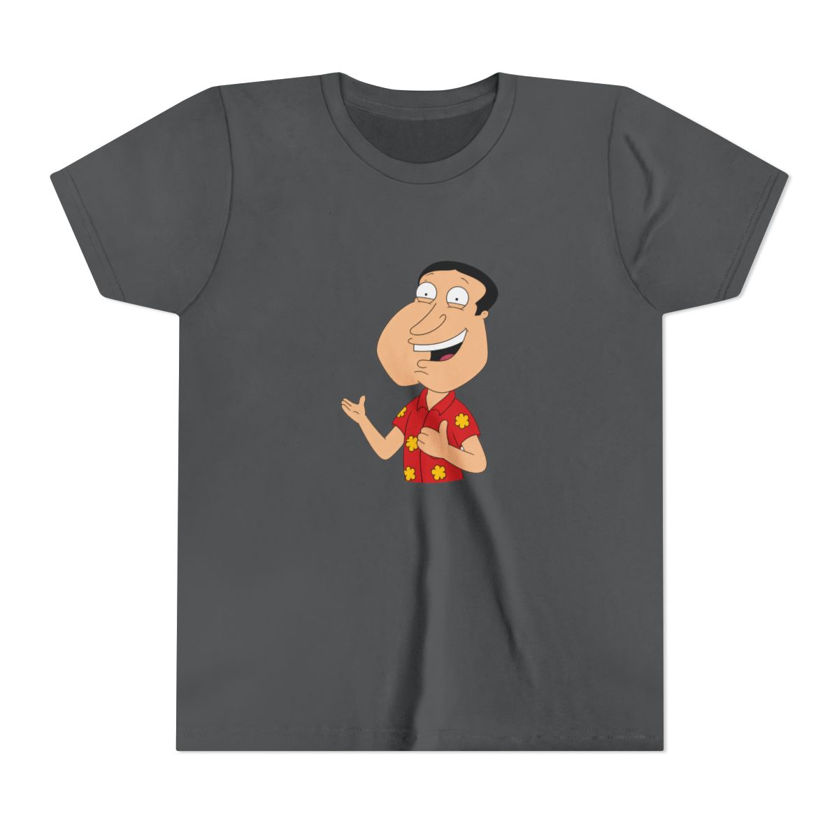 Bold Graphic Kids T Shirt - Funny Casual Everyday Wear - alternate angle 5, merchandise