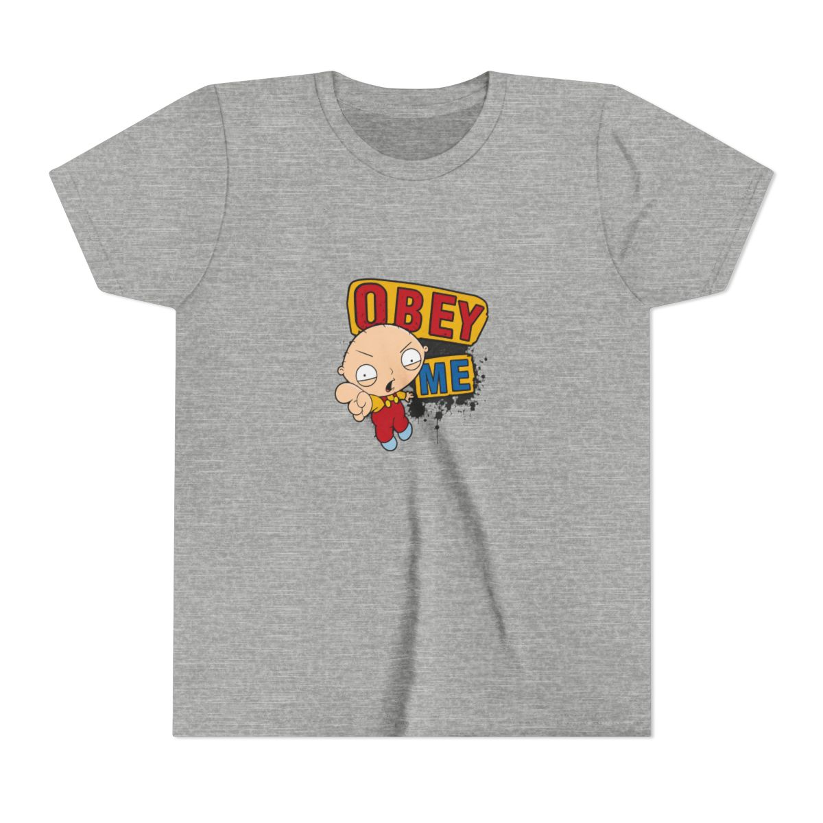 Funny Graphic Kids T Shirt - Casual Everyday Conversation Starter | Family Guy - alternate angle 3, merchandise