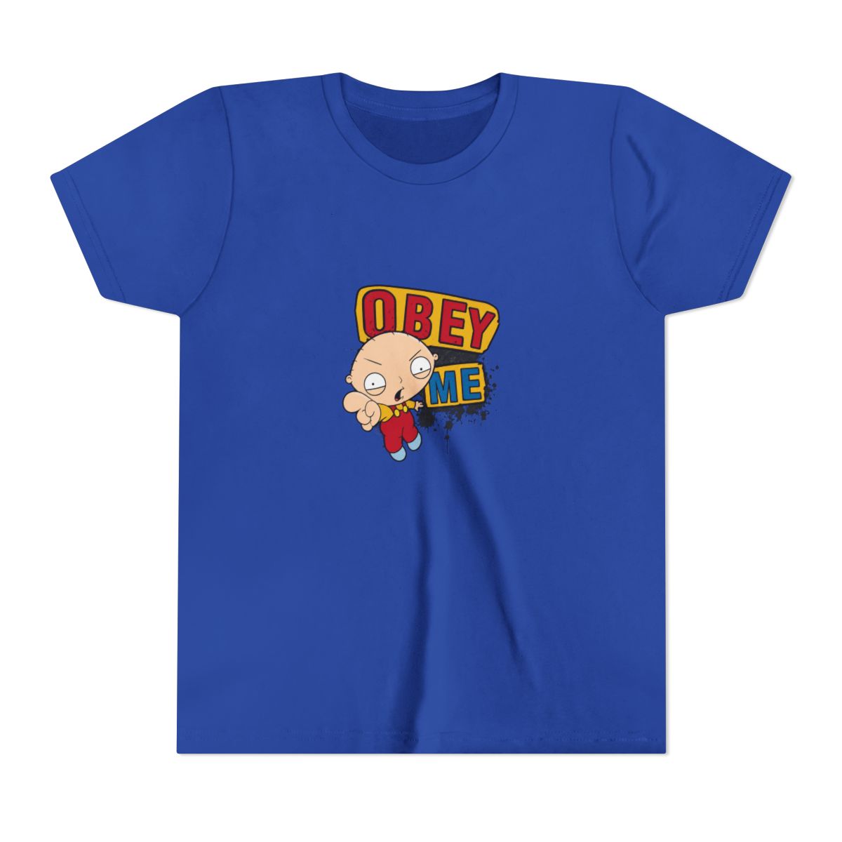 Funny Graphic Kids T Shirt - Casual Everyday Conversation Starter | Family Guy - alternate angle 4, merchandise