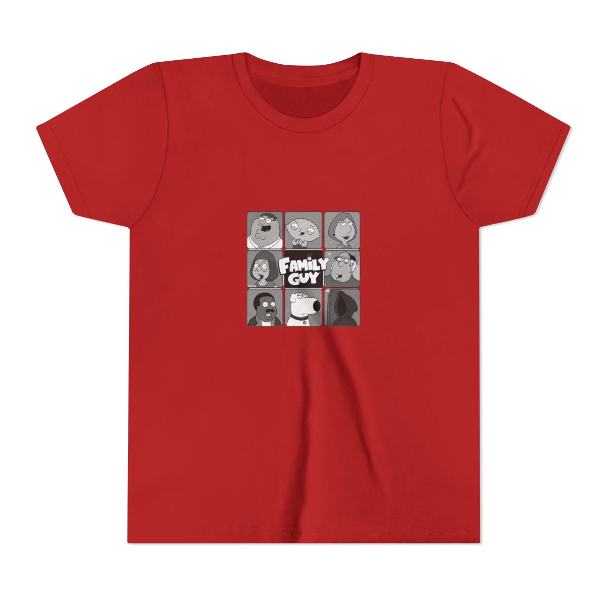 Family Guy Face Grid Kids T Shirt